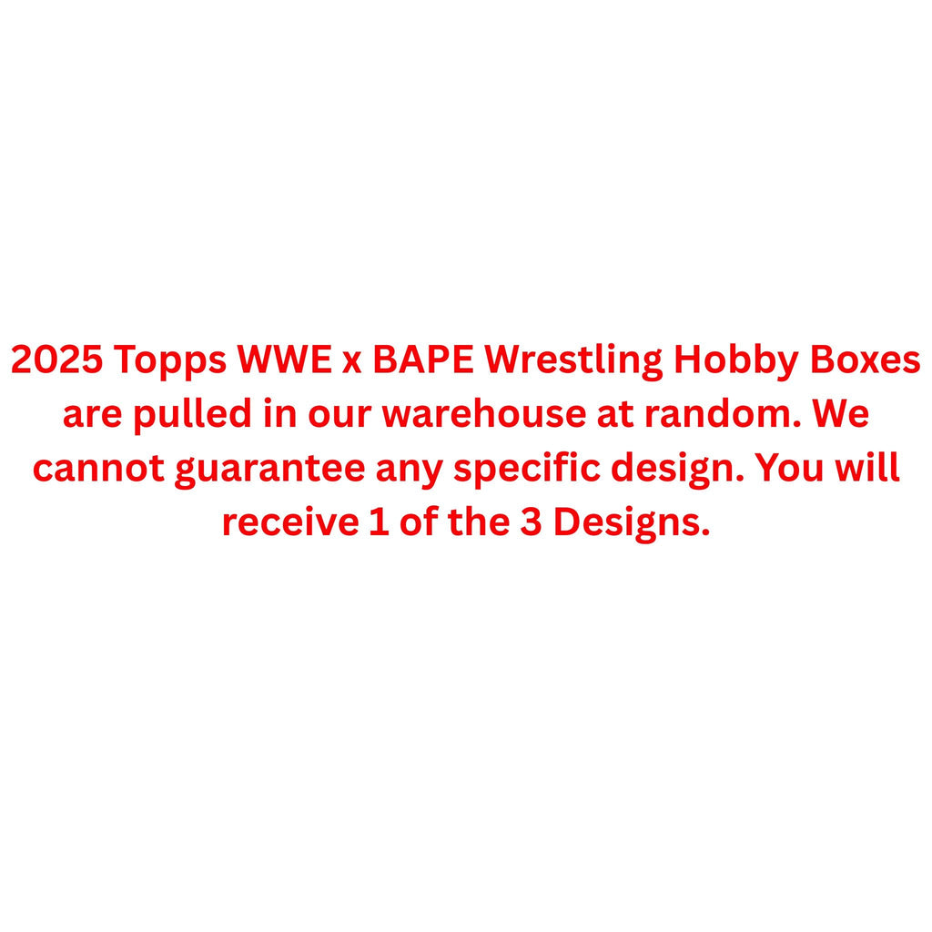 2025 Topps WWE x BAPE Wrestling Hobby Box