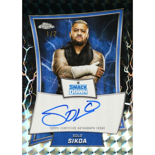 2025 Topps Chrome WWE Blaster Box