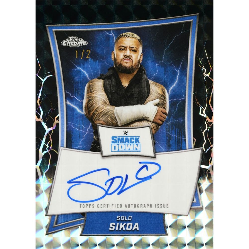 2025 Topps Chrome WWE Hobby Box