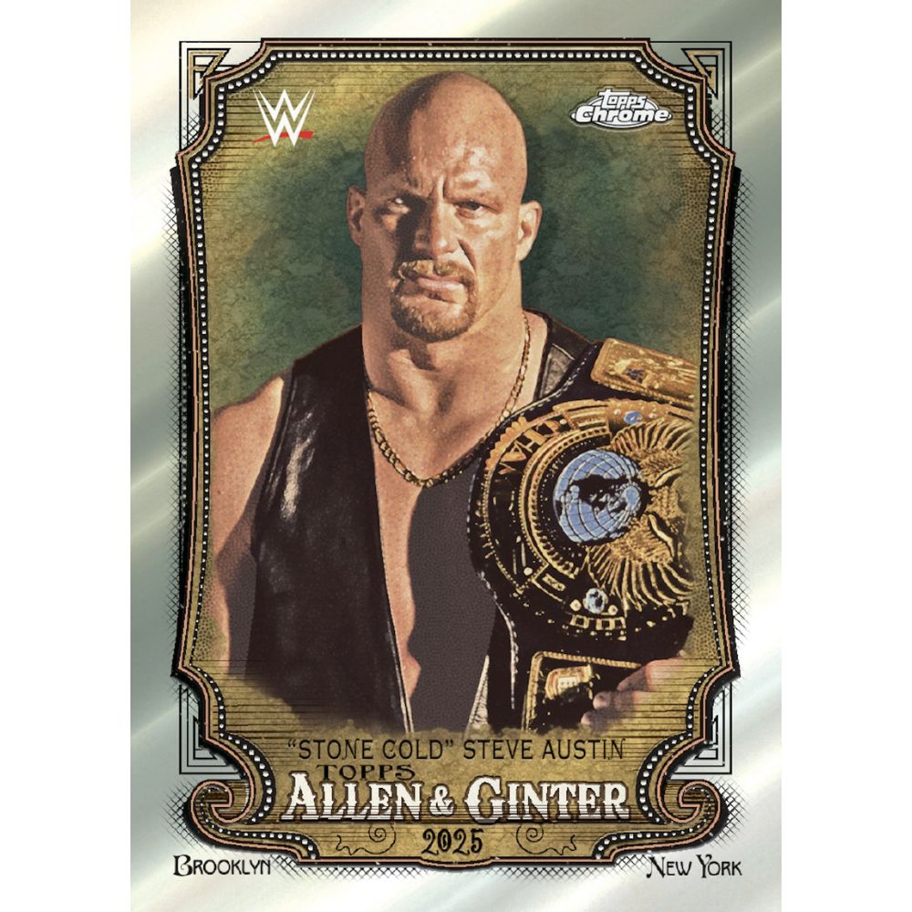 2025 Topps Chrome WWE Mega Box
