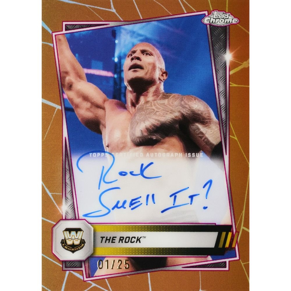 2025 Topps Chrome WWE Blaster Box