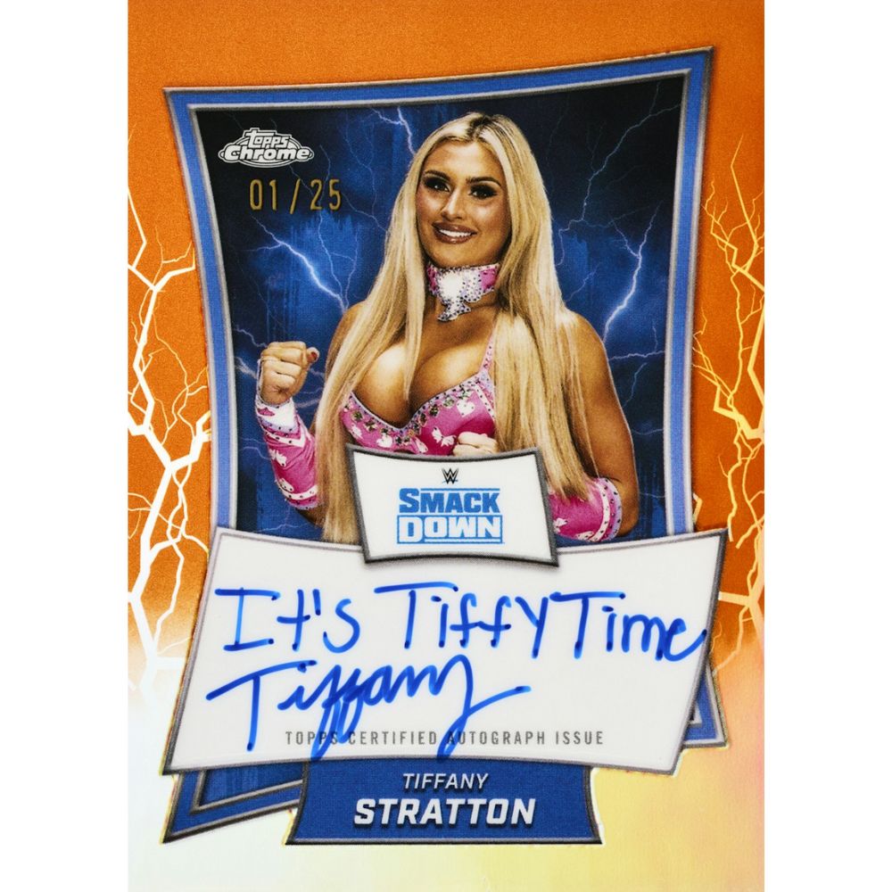 2025 Topps Chrome WWE Hobby Box