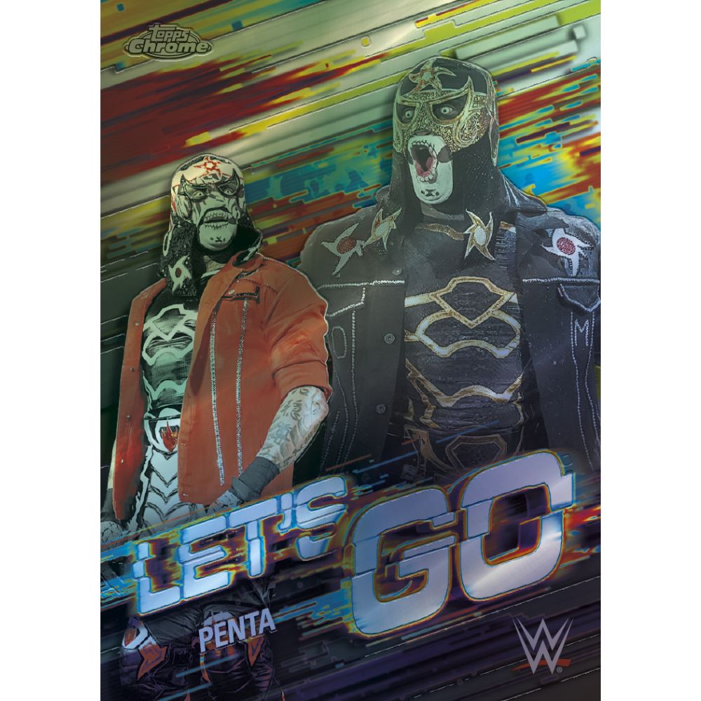 2026 Topps Chrome WWE Blaster Box