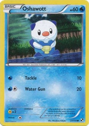 Oshawott 027/114 [Alternate Art Promos]  - Holofoil