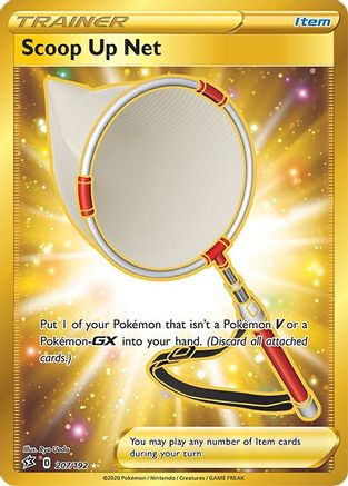 Scoop Up Net (Secret) 207/192 [SWSH02 Rebel Clash]  - Holofoil