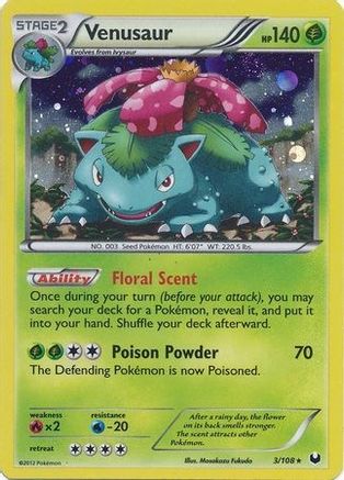 Venusaur 003/108 [Blister Exclusives]  - Holofoil
