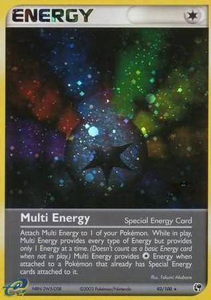 Multi Energy (Special) 93/100 (League Promo) 093/100 [League & Championship Cards]  - Holofoil