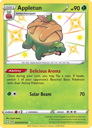Appletun SV014/SV122 [Shining Fates Shiny Vault]  - Holofoil