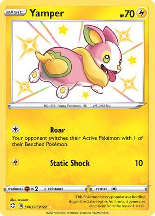 Yamper SV039/SV122 [Shining Fates Shiny Vault]  - Holofoil