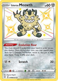 Galarian Meowth SV086/SV122 [Shining Fates Shiny Vault]  - Holofoil