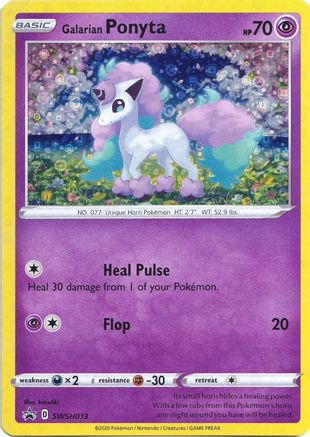 Galarian Ponyta SWSH013 [Miscellaneous Cards & Products]  - Holofoil