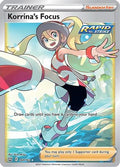 Korrina's Focus (Full Art) 160/163 [SWSH05 Battle Styles]  - Holofoil