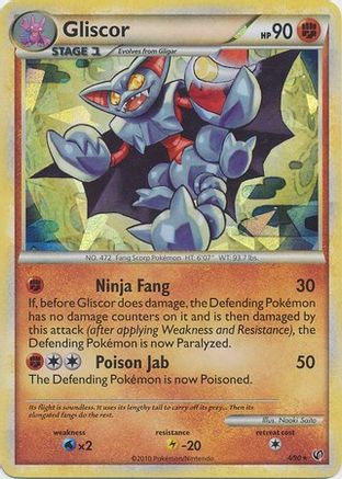 Gliscor 004/90 [Blister Exclusives]  - Holofoil