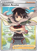 Zinnia's Resolve (Full Art) 203/203 [SWSH07 Evolving Skies]  - Holofoil