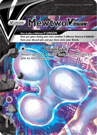Mewtwo V SWSH159 [SWSH Sword & Shield Promo Cards]  - Holofoil