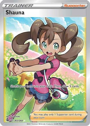 Shauna (Full Art) 263/264 [SWSH08 Fusion Strike]  - Holofoil
