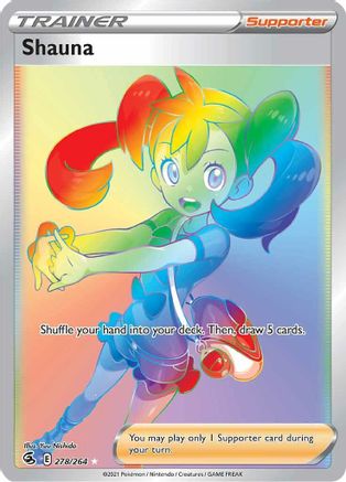 Shauna (Secret) 278/264 [SWSH08 Fusion Strike]  - Holofoil