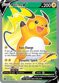 Raichu V (Full Art) 158/172 [SWSH09 Brilliant Stars]  - Holofoil