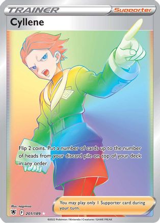 Cyllene (Secret) 201/189 [SWSH10 Astral Radiance]  - Holofoil
