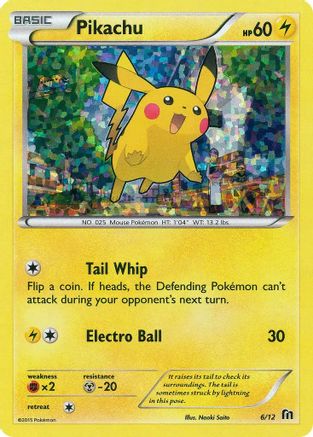 Pikachu 006/12 [McDonalds Promos 2016]  - Holofoil