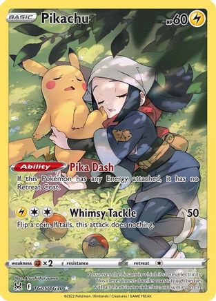 Pikachu TG05/TG30 [SWSH11 Lost Origin Trainer Gallery]  - Holofoil