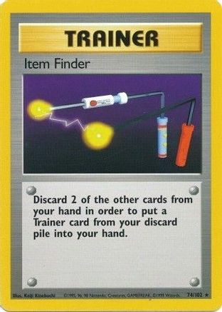 Item Finder 074/102 [Base Set]