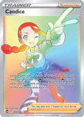 Candice (Secret) 204/195 [SWSH12 Silver Tempest]  - Holofoil