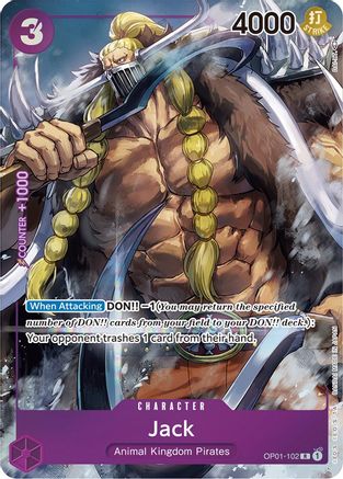Jack (Parallel) (OP01-102)  [Romance Dawn] Foil
