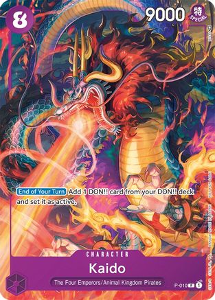 Kaido (Tournament Pack Vol. 1) (P-010)  [One Piece Promotion Cards]