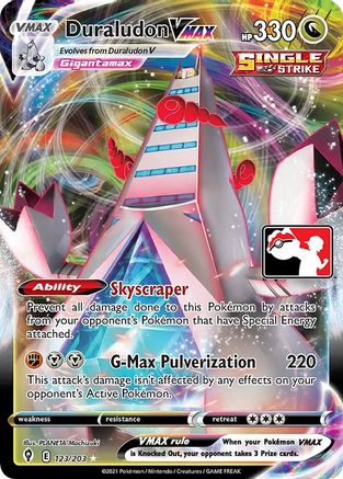 Duraludon VMAX 123 [Prize Pack Series Cards]  - Holofoil