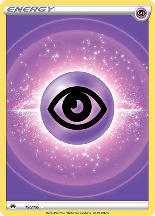 Psychic Energy (Texture Full Art) 156/159 [Crown Zenith]  - Holofoil