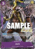 Jack (Offline Regional 2023) [Finalist] (ST04-008)  [One Piece Promotion Cards] Foil
