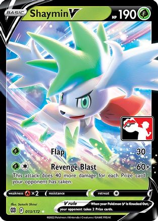 Shaymin V 013 [Prize Pack Series Cards]  - Holofoil