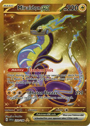 Miraidon ex 253/198 [SV01 Scarlet & Violet Base Set]  - Holofoil