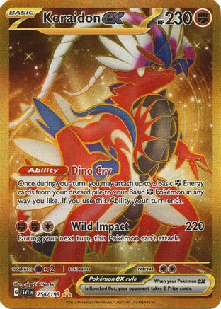 Koraidon ex 254/198 [SV01 Scarlet & Violet Base Set]  - Holofoil