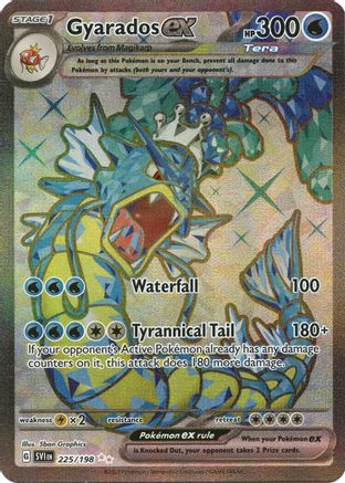 Gyarados ex 225/198 [SV01 Scarlet & Violet Base Set]  - Holofoil