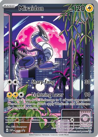 Miraidon 013 [SV Scarlet & Violet Promo Cards]  - Holofoil