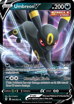 Umbreon V 094/203 [Deck Exclusives]