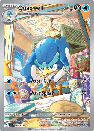 Quaxwell 207/193 [SV02 Paldea Evolved]  - Holofoil