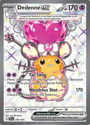 Dedenne ex 239/193 [SV02 Paldea Evolved]  - Holofoil