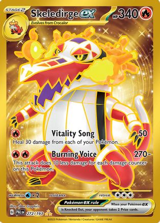 Skeledirge ex 272/193 [SV02 Paldea Evolved]  - Holofoil