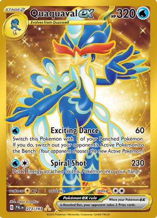 Quaquaval ex 273/193 [SV02 Paldea Evolved]  - Holofoil