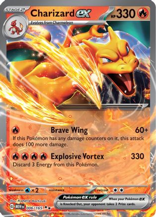 Charizard ex 006/165 [SV Scarlet & Violet 151]  - Holofoil