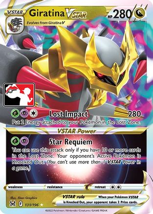 Giratina VSTAR 131/196 [Prize Pack Series Cards]  - Holofoil