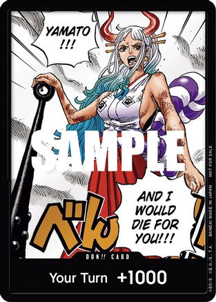 DON!! Card (Yamato) (1st Anniversary DON!! Card Pack)  [One Piece Promotion Cards]