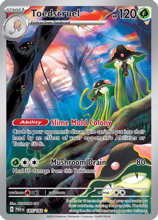 Toedscruel 185/182 [SV04 Paradox Rift]  - Holofoil