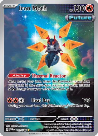 Iron Moth 187/182 [SV04 Paradox Rift]  - Holofoil