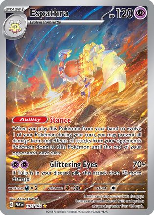 Espathra 197/182 [SV04 Paradox Rift]  - Holofoil