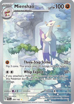 Mienshao 200/182 [SV04 Paradox Rift]  - Holofoil