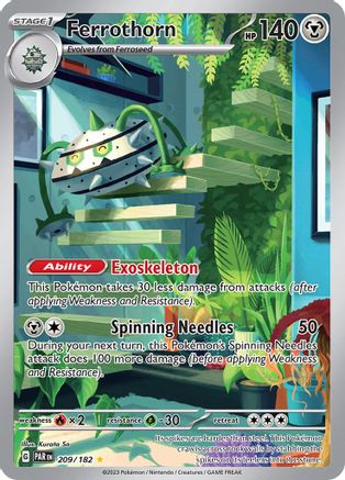 Ferrothorn 209/182 [SV04 Paradox Rift]  - Holofoil